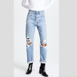 90s Mid Rise Straight Fit Jeans Color: Fall Out
